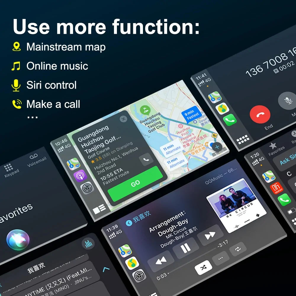Dongle Carplay Android Box