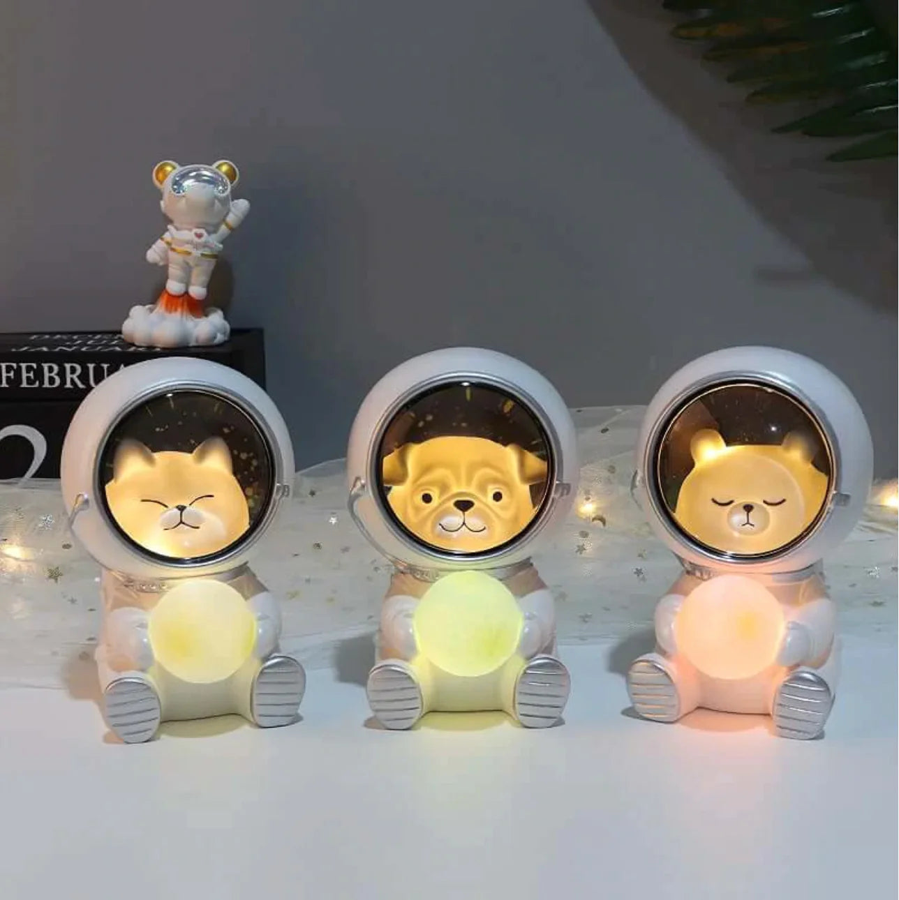 Astronaute LED Bear